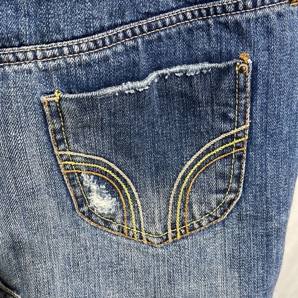 Hollister distressed micro mini Jean skirt​​​ - Picture 9 of 9